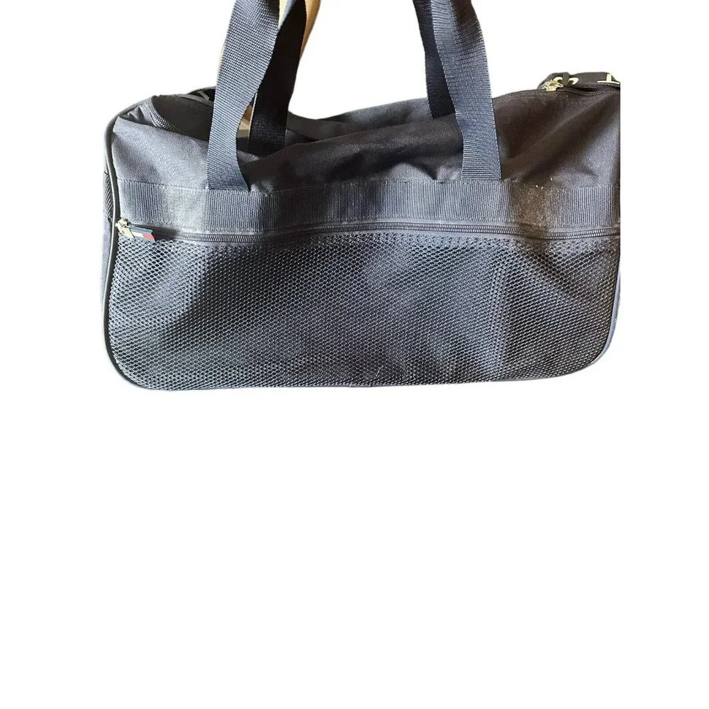 Vintage 90s Tommy Hilfiger Big Flag Spellout Gym Duffle Carry-On Travel …